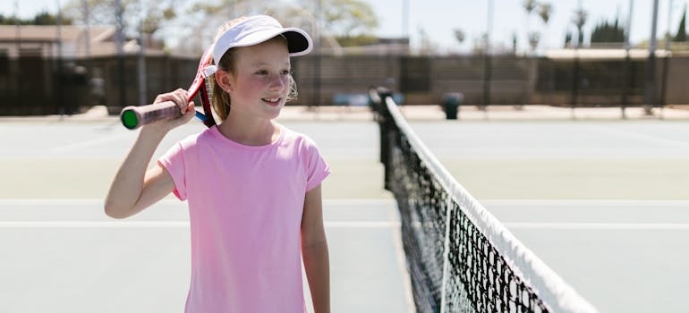 dete ne želi da trenira sa reketom 